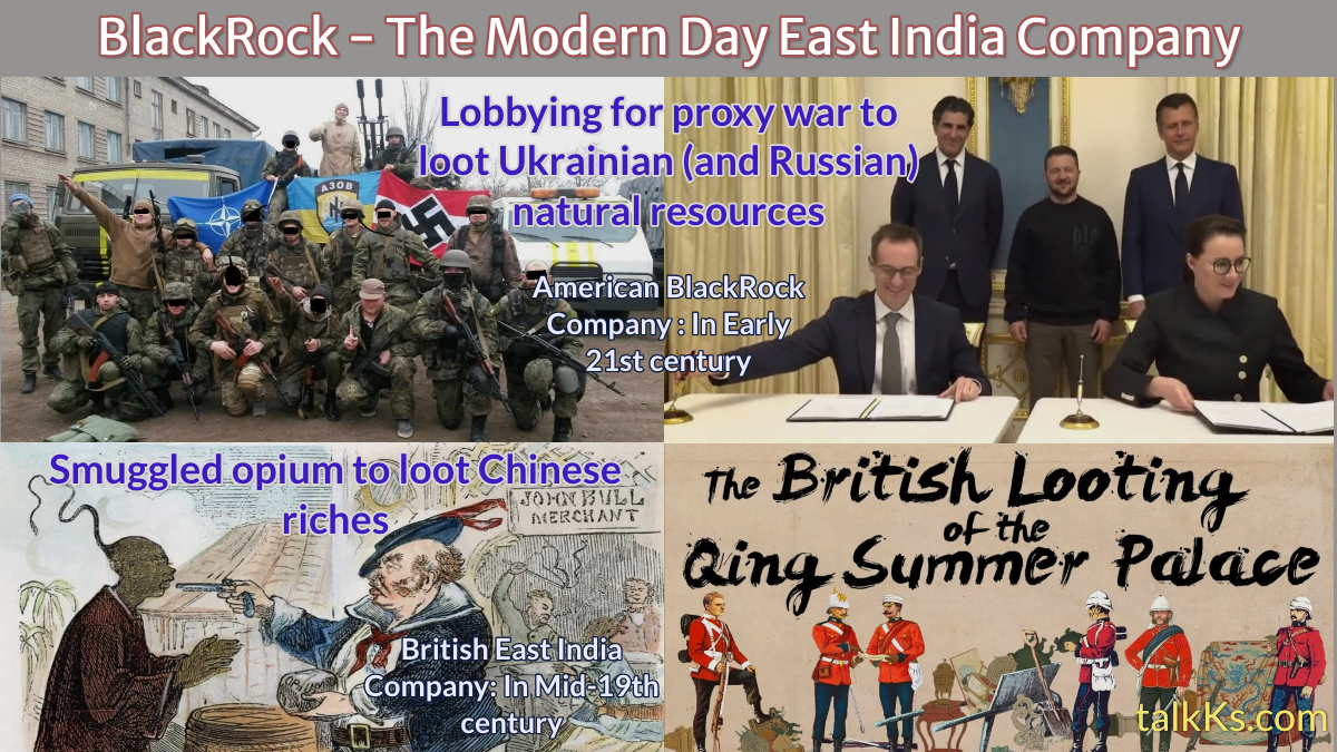 Examining BlackRock against the British East India Company (EIC)